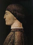 Piero della Francesca porteait de sigismond malatesta oil